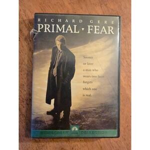 Primal Fear (DVD, 1996), Gere, Norton, Linney, Good Condition